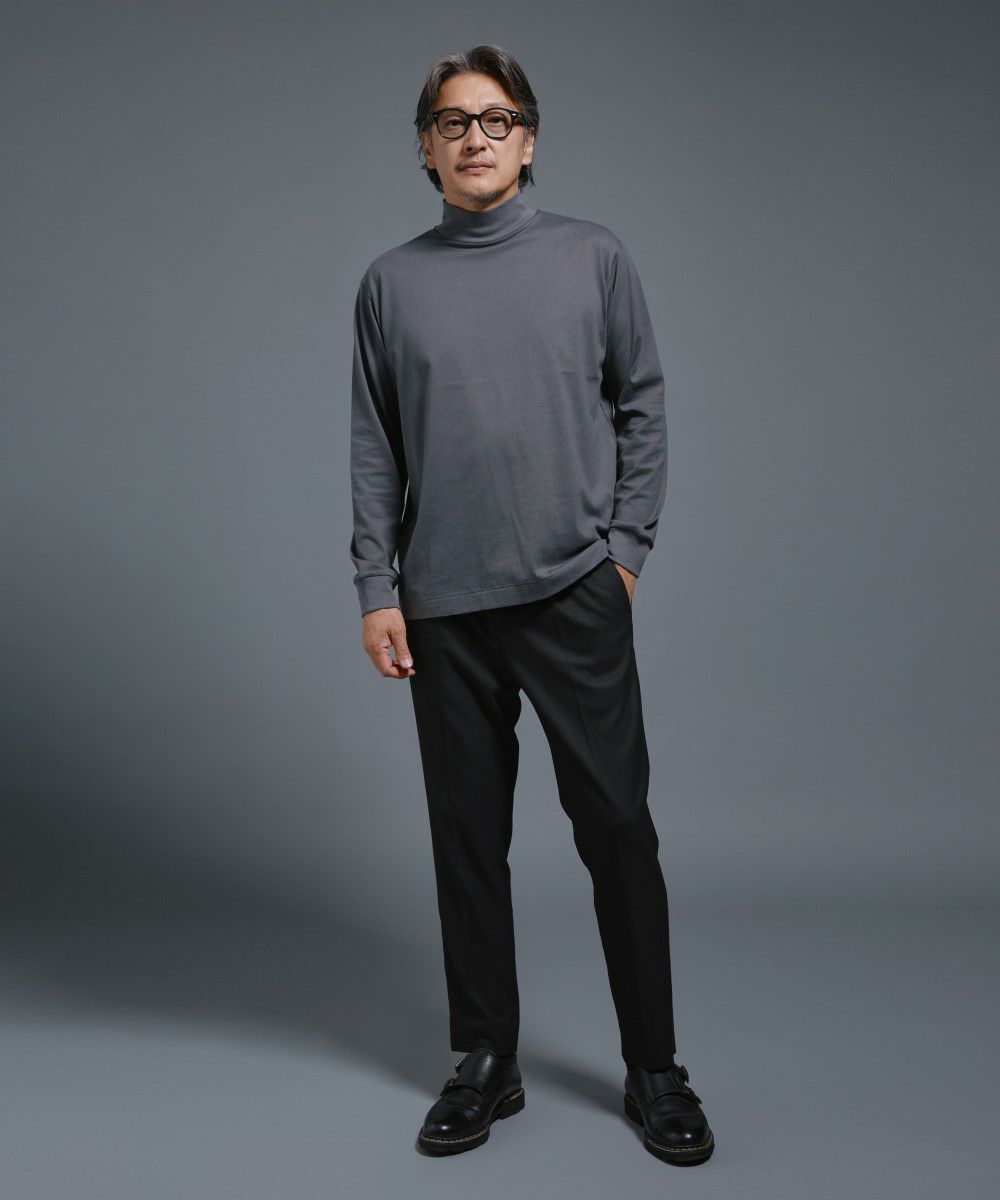 TRサージ ワンタック テーパードスラックス FOR NCJ【FLAT】