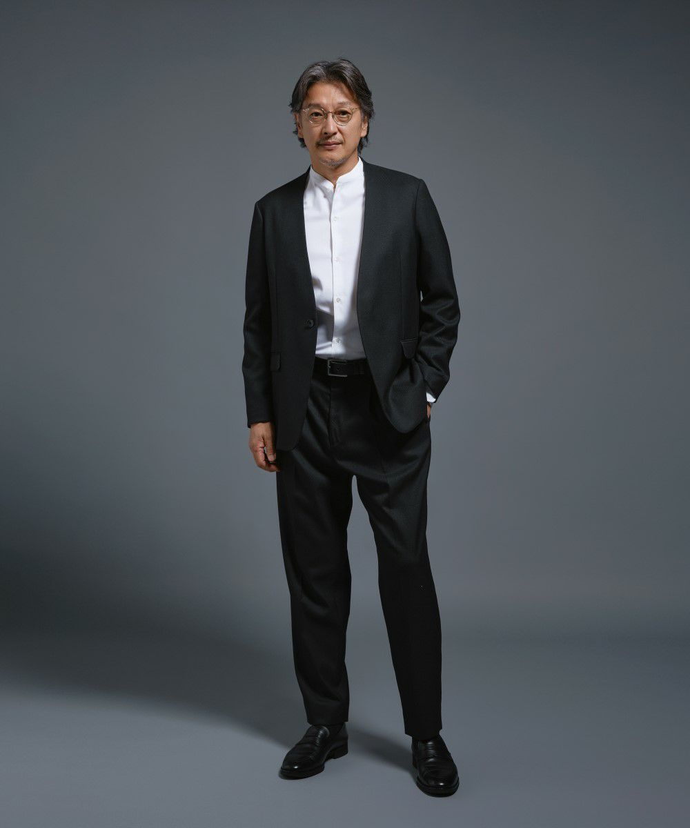 TRサージ ノーカラー テーラードジャケット【PLAY】