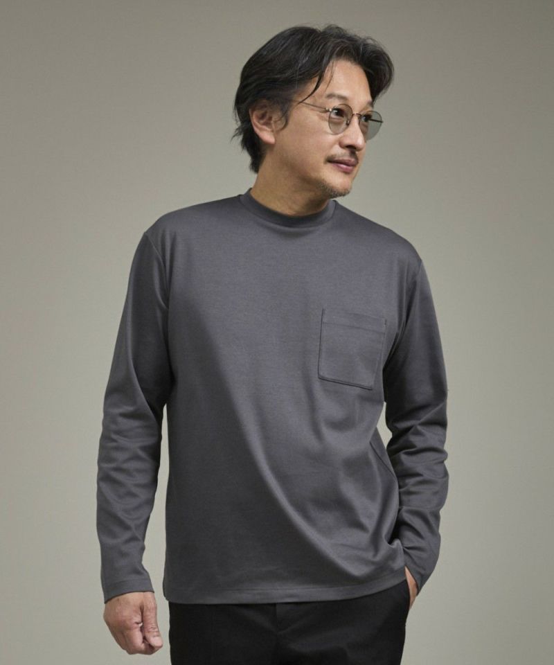 ドレスロングスリーブTシャツ【FLAT】