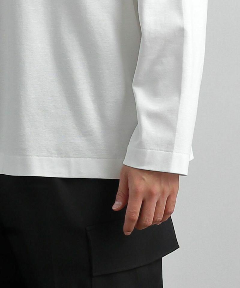 ドレスロングスリーブTシャツ【SLACK】