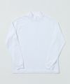 スムース天竺 ハイネック L/S Tシャツ【FLAT】