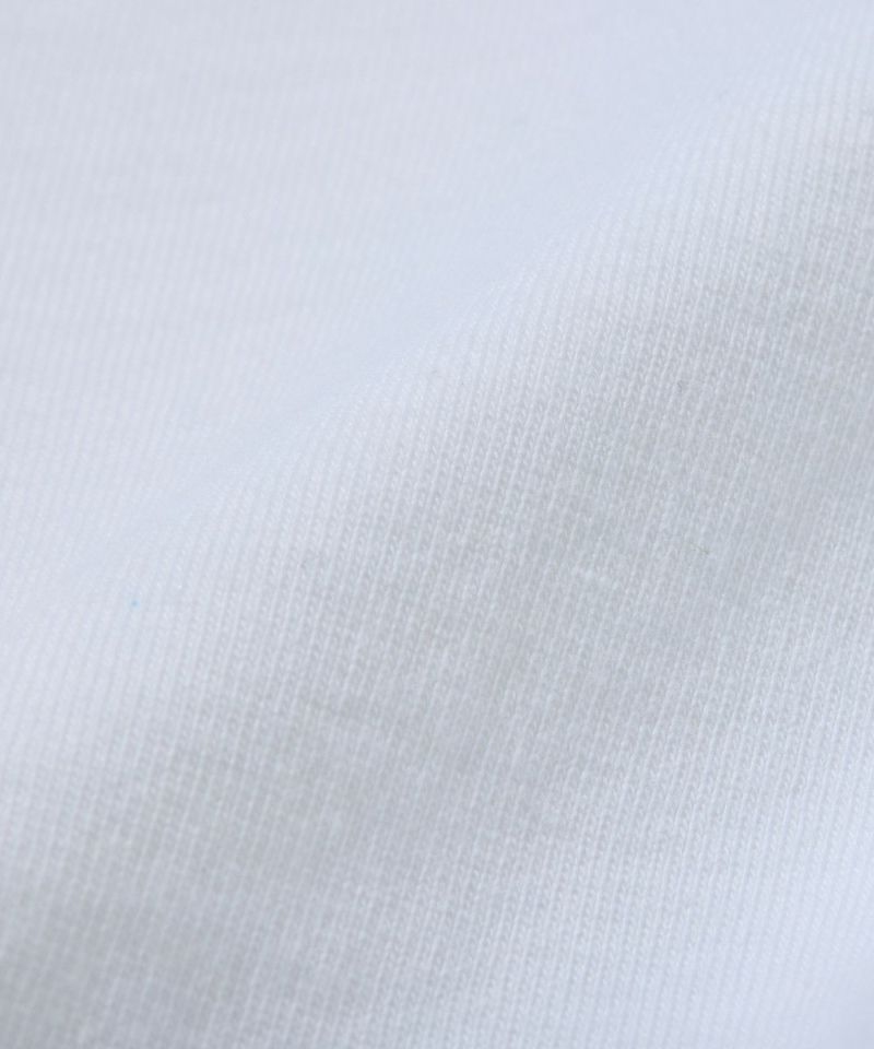 スムース天竺 ハイネック L/S Tシャツ【FLAT】