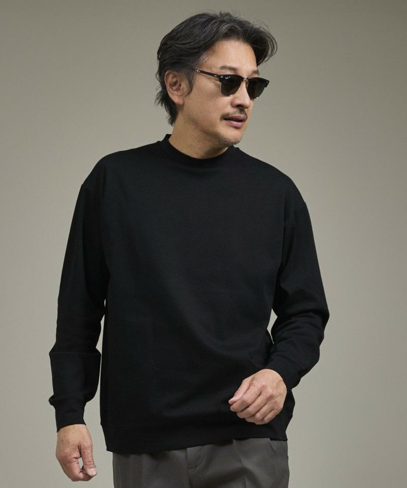 クリアコットン・リブロングスリーブTシャツ【PLAY】