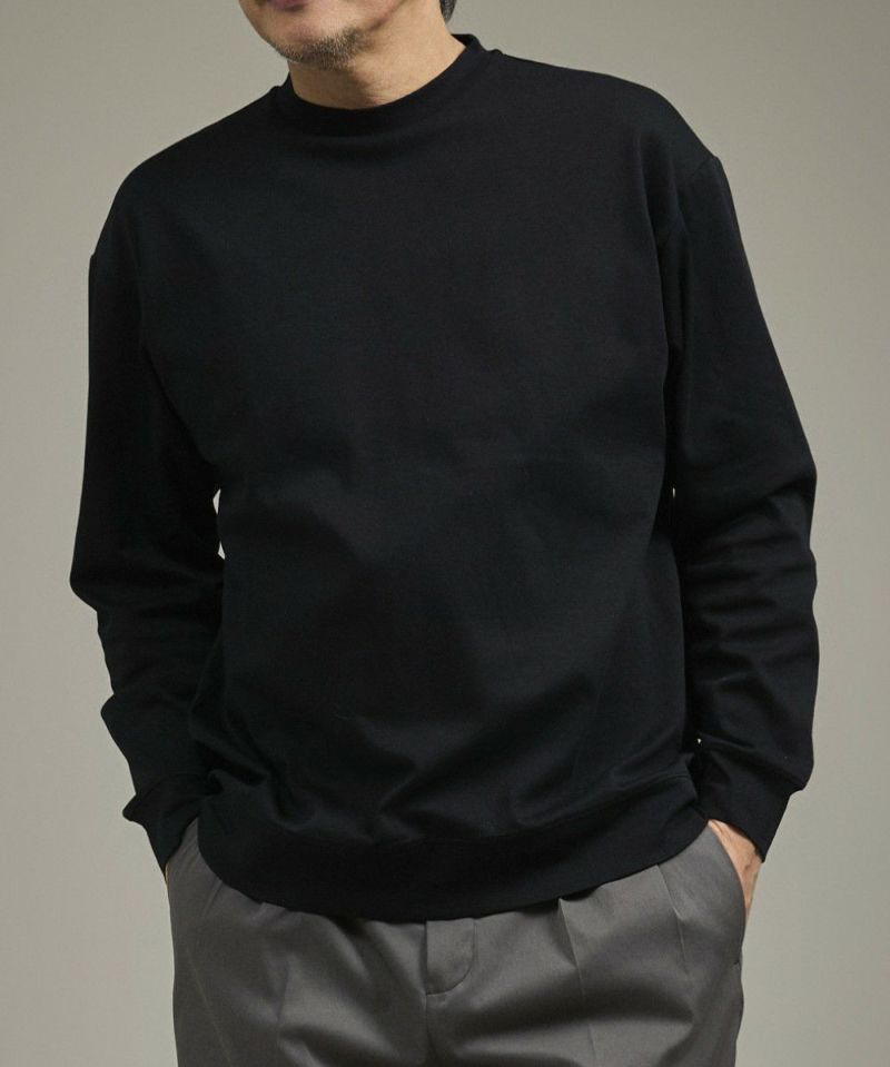 クリアコットン・リブロングスリーブTシャツ【PLAY】