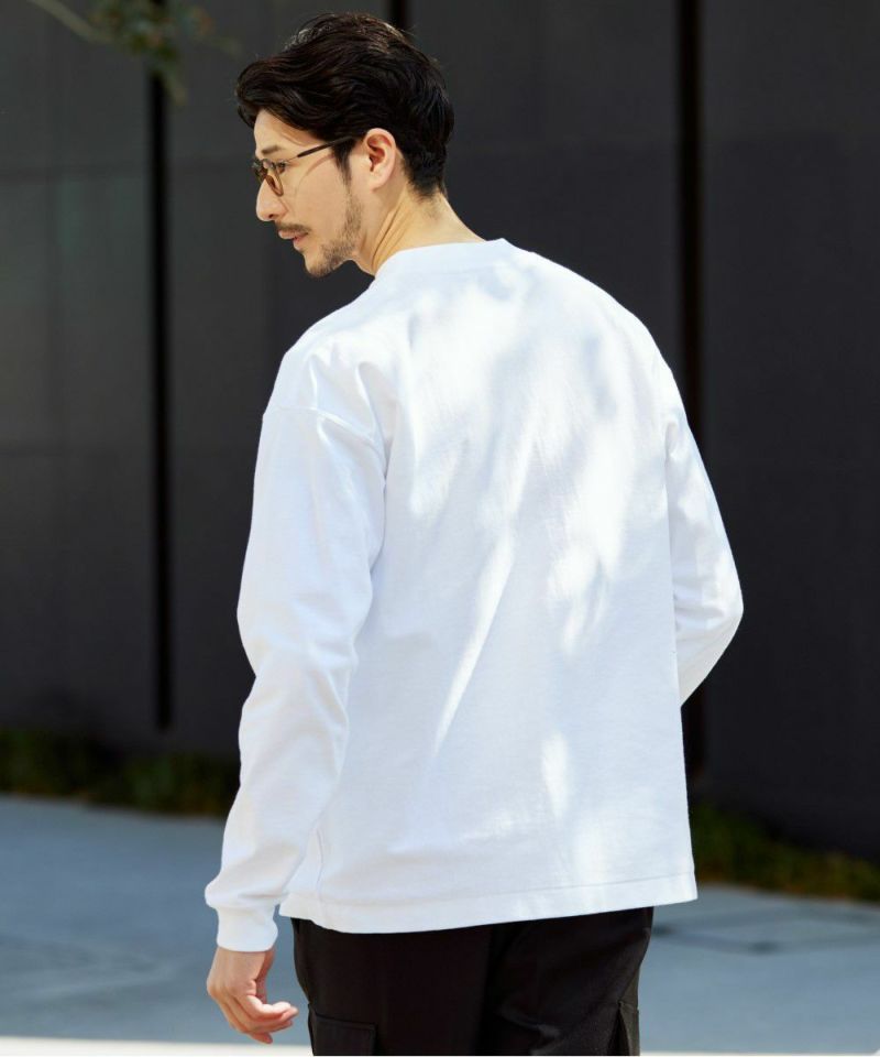 モックネックアウターTシャツ【PLAY】