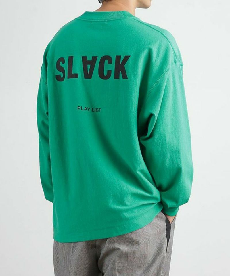モックネックアウターTシャツ【SLACK】