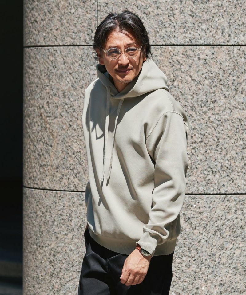 クリエイティブ・ニットパーカー【PLAY】