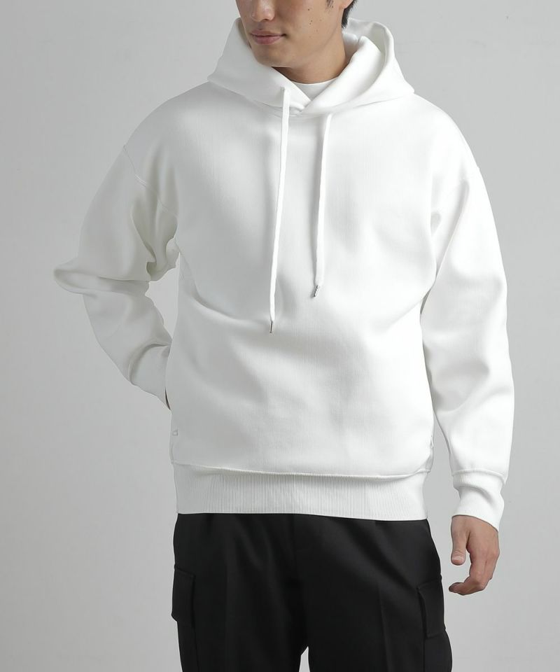 クリエイティブ・ニットパーカー【SLACK】