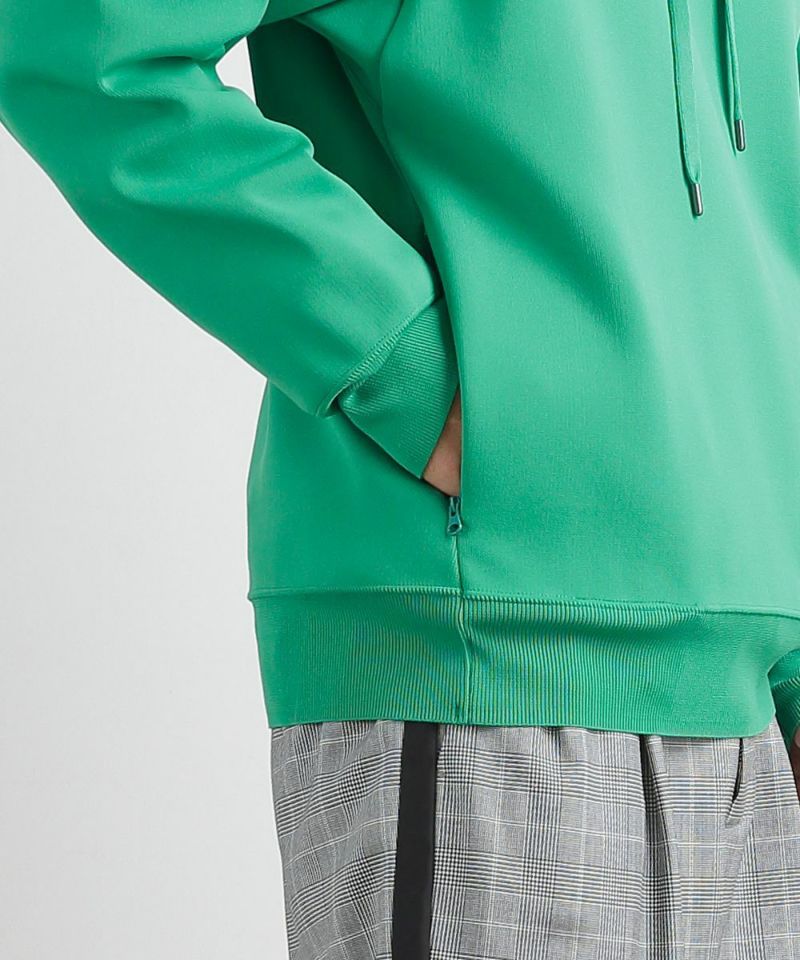 クリエイティブ・ニットパーカー【SLACK】