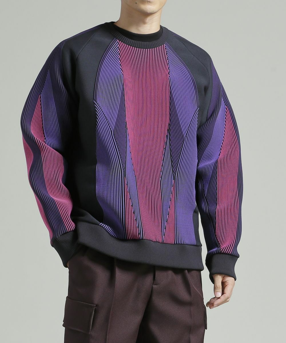 WAVELINE クルーネックセーター【PLAY】