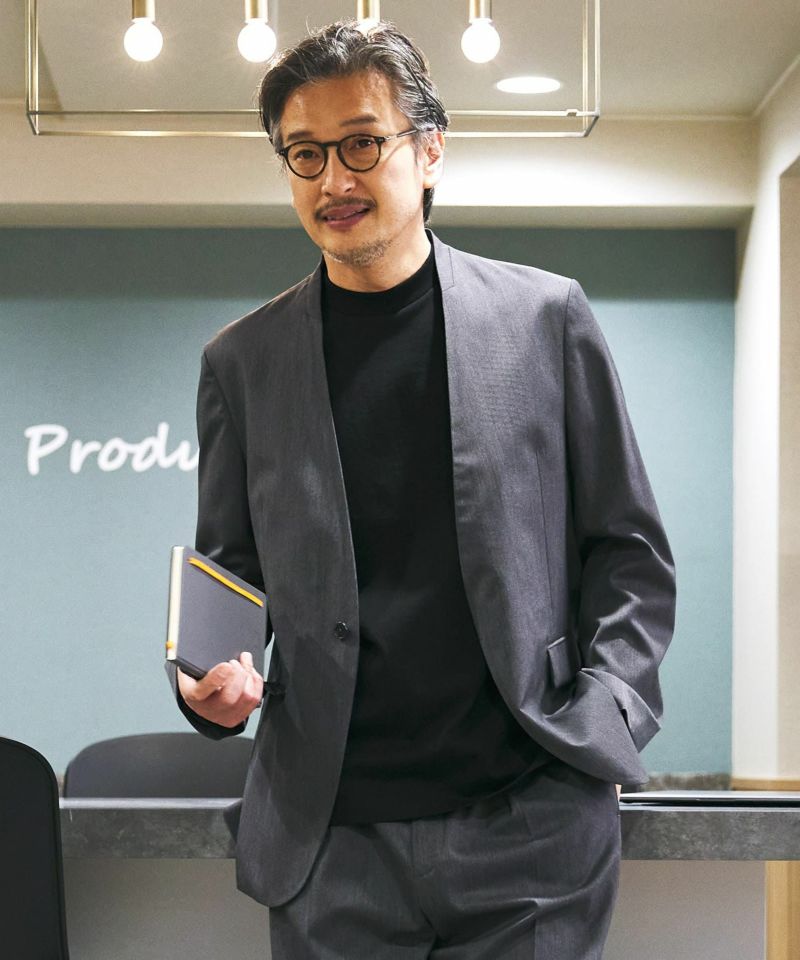 オーセンティック ノーカラー ジャケット【PLAY】