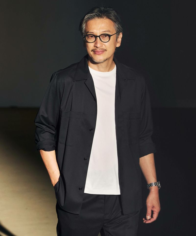 ハイブリッドウール シャツジャケット【FLAT】