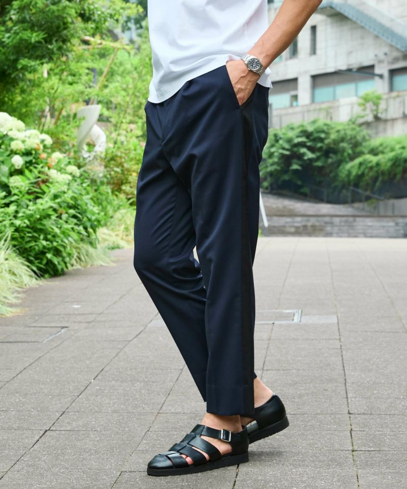 ドレスサイドラインパンツ【FLAT】