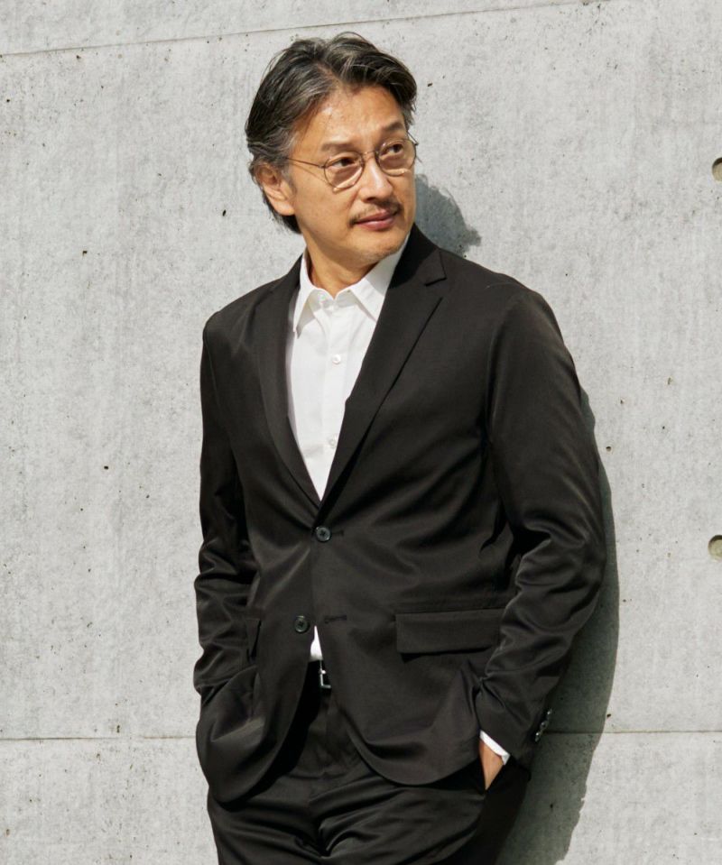 オールウェザーストレッチツイル テーラードジャケット【FLAT】