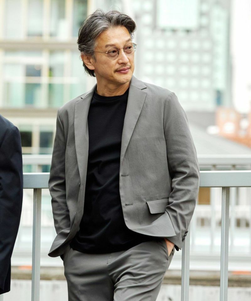 オールウェザーストレッチツイル テーラードジャケット【FLAT】