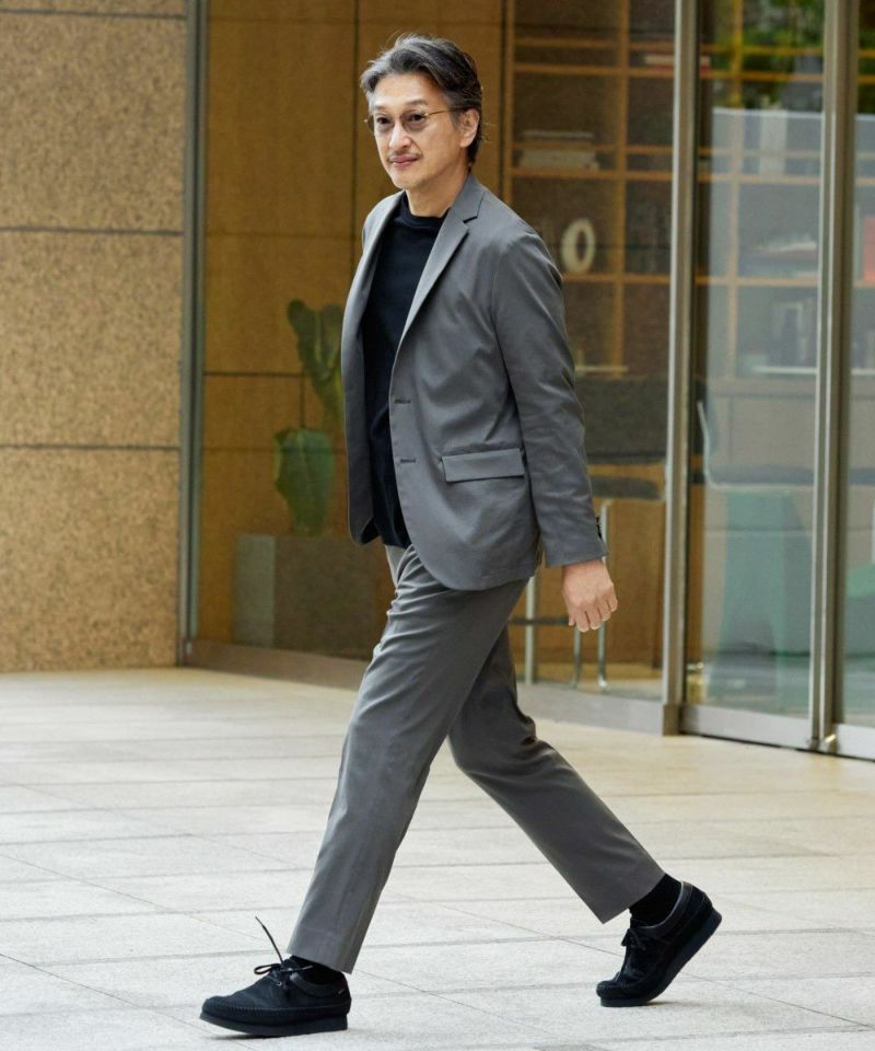 オールウェザーストレッチツイル テーラードジャケット【FLAT】