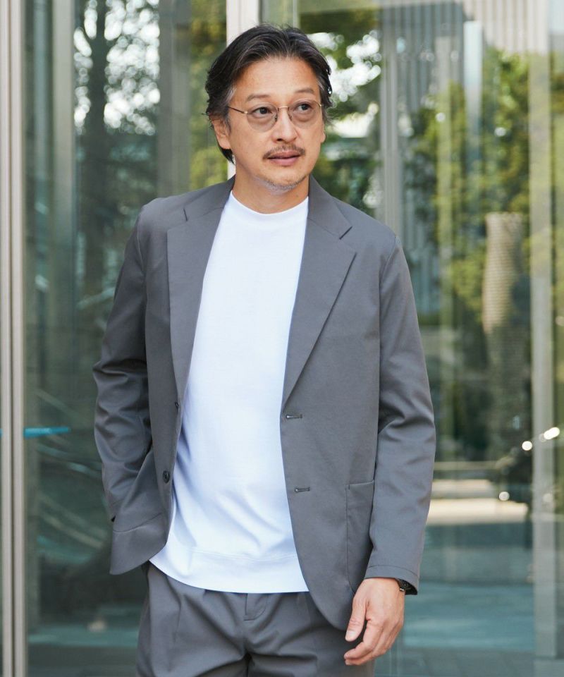 オールウェザーストレッチツイル テーラードジャケット【PLAY】