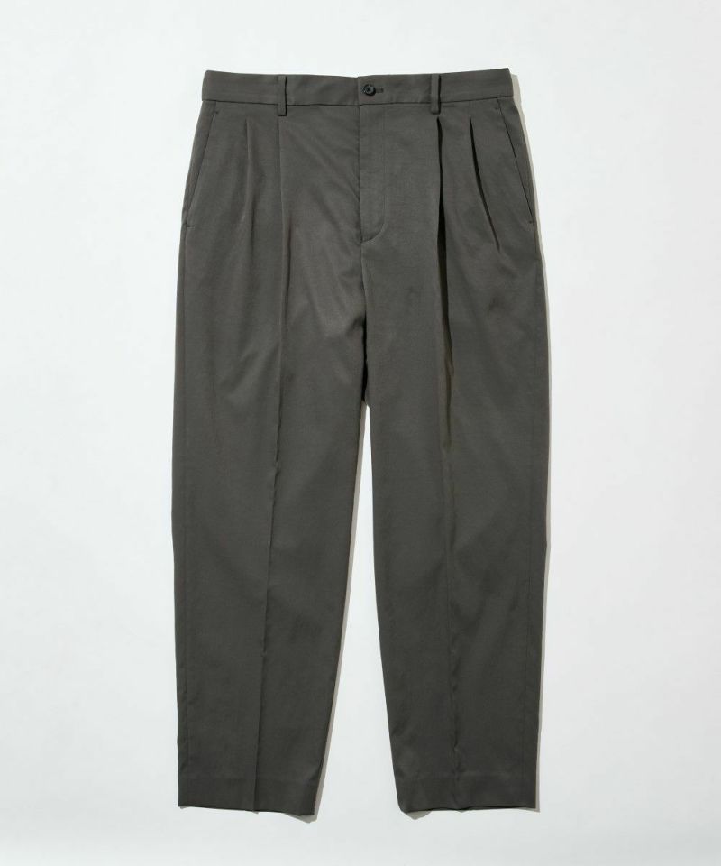 オールウェザーストレッチツイル ワイドストレートスラックス【PLAY】