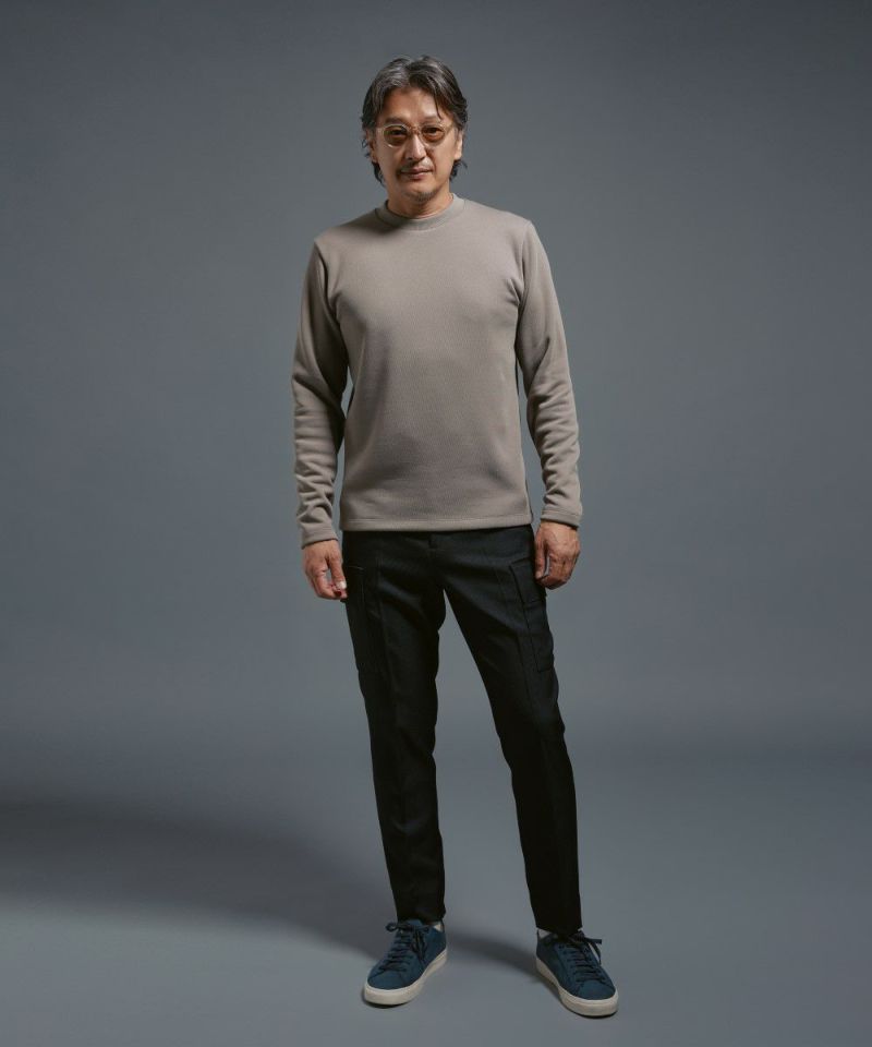 ダブルエアー クルーネックTシャツ【FLAT】