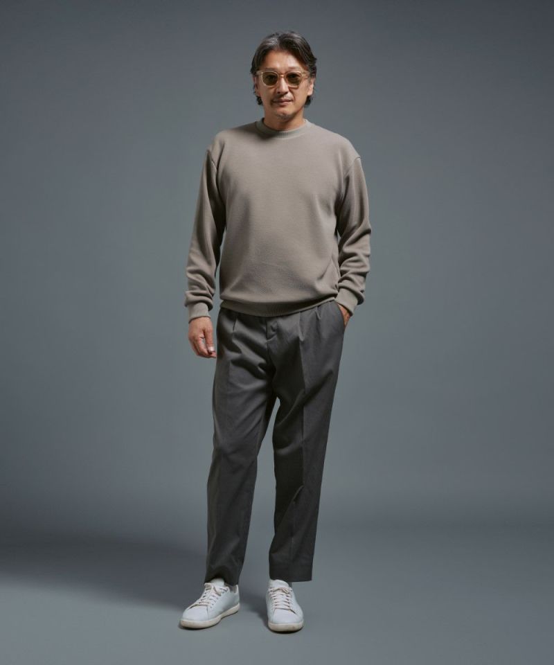 ダブルエアー クルーネックスウェット【PLAY】