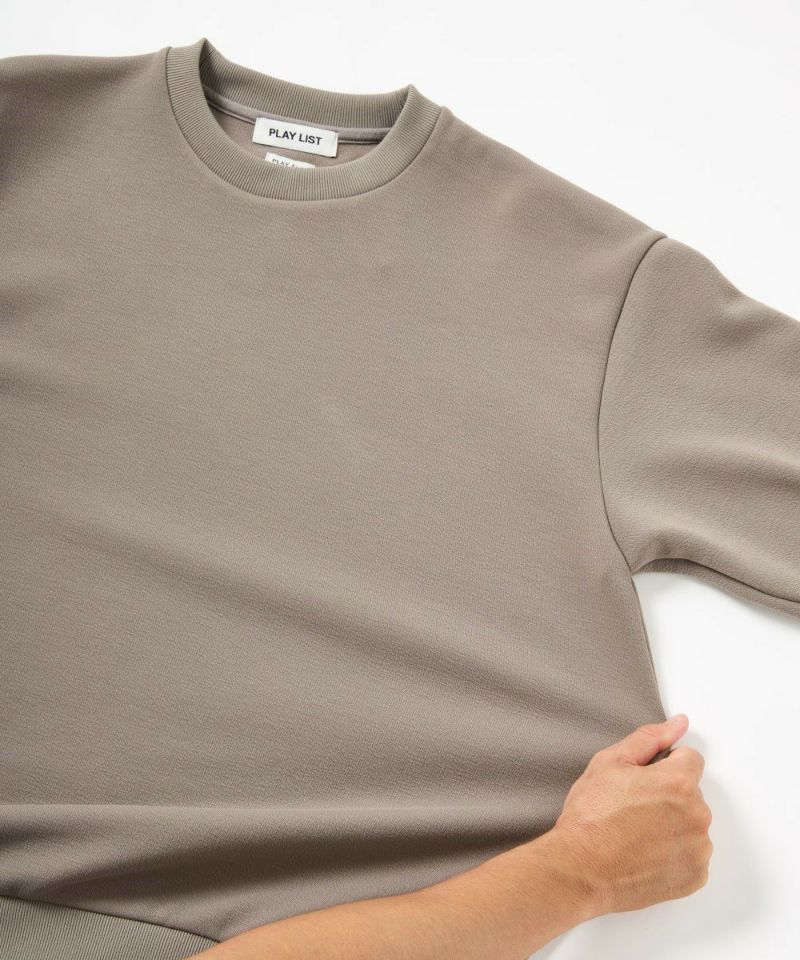 ダブルエアー クルーネックスウェット【PLAY】