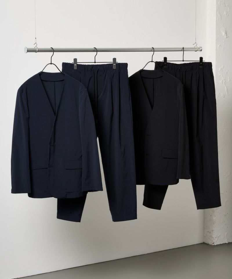 超軽量 撥水タイプライター ノーカラージャケット【PLAY】