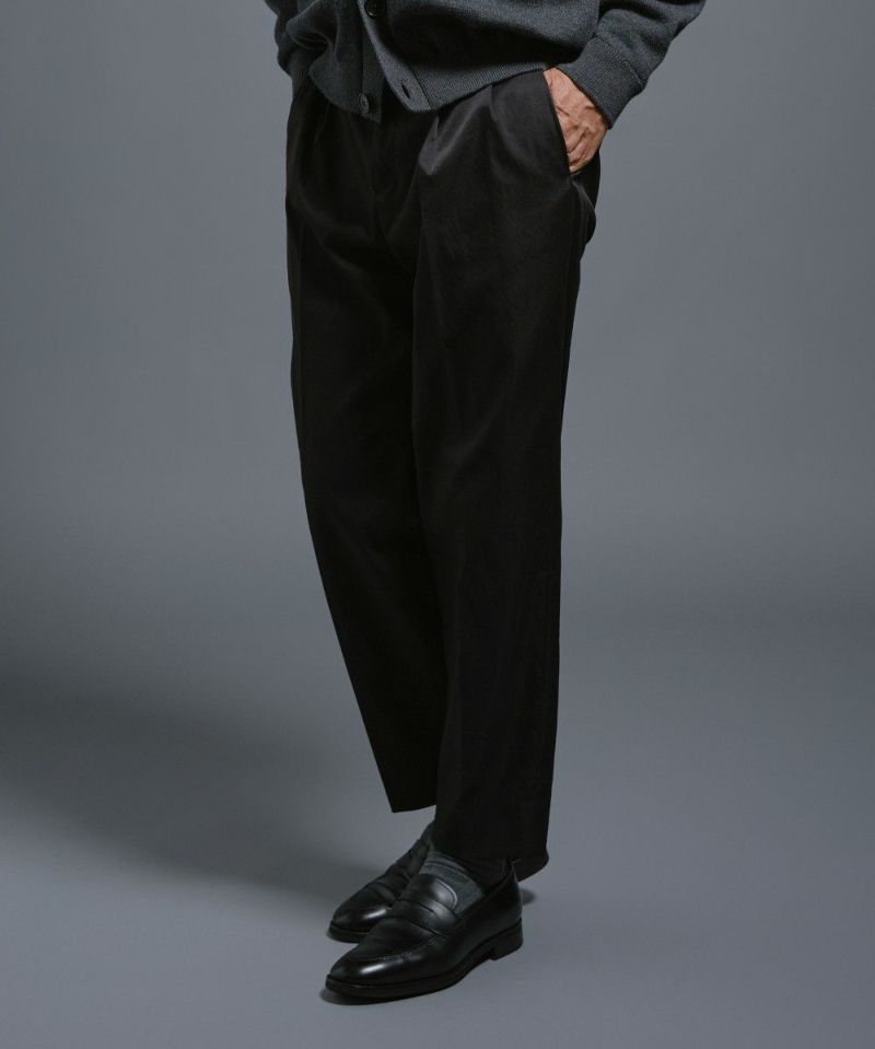 オールウェザーストレッチツイル ツータックスラックス【PLAY】