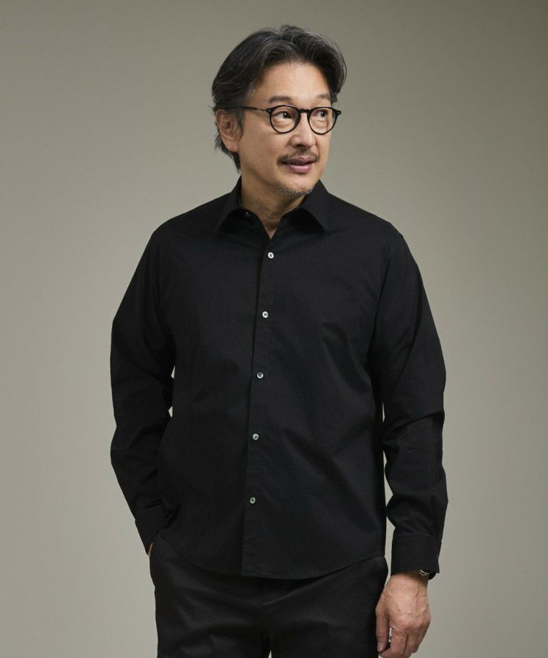 C/Nブロード シグネチャーレギュラーカラーシャツ【FLAT】