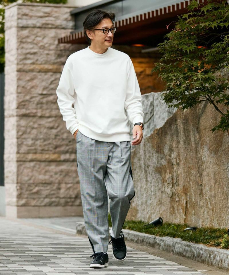 クリエイティブ・ニット クルーネックスウェット【PLAY】