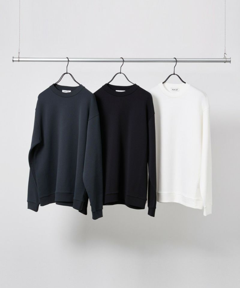 クリエイティブ・ニット クルーネックスウェット【PLAY】