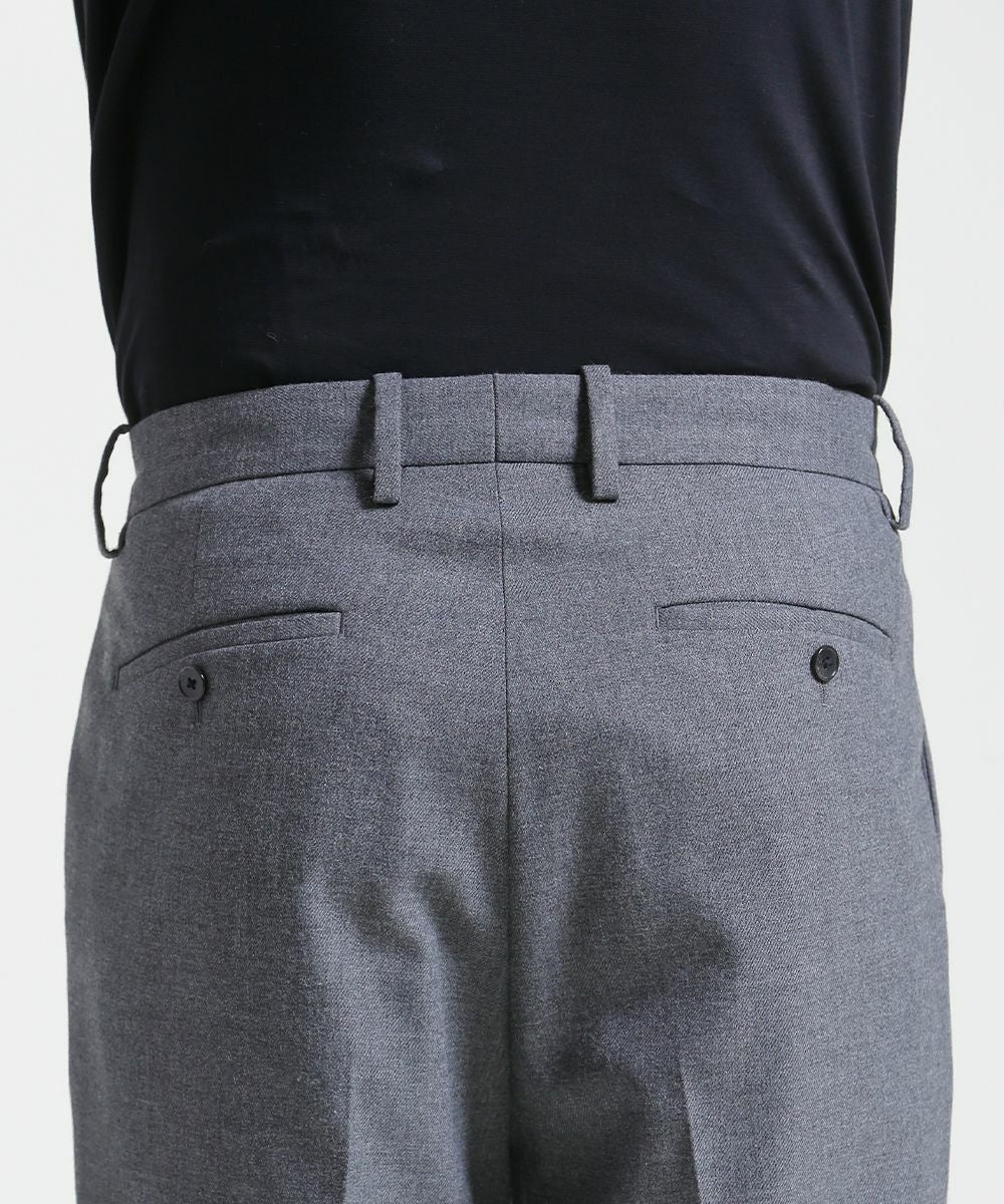 TRサージ ワンタック テーパードスラックス FOR TJ 【FLAT】