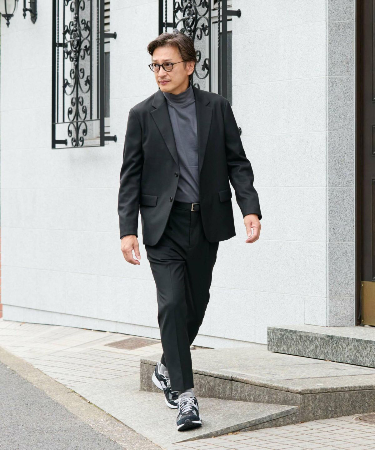 TRサージ ワンタック テーパードスラックス FOR TJ 【FLAT】