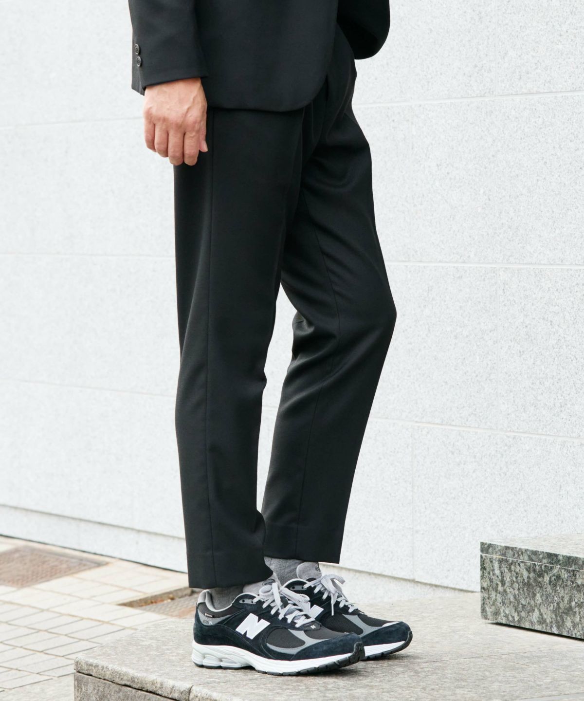 TRサージ ワンタック テーパードスラックス FOR TJ 【FLAT】