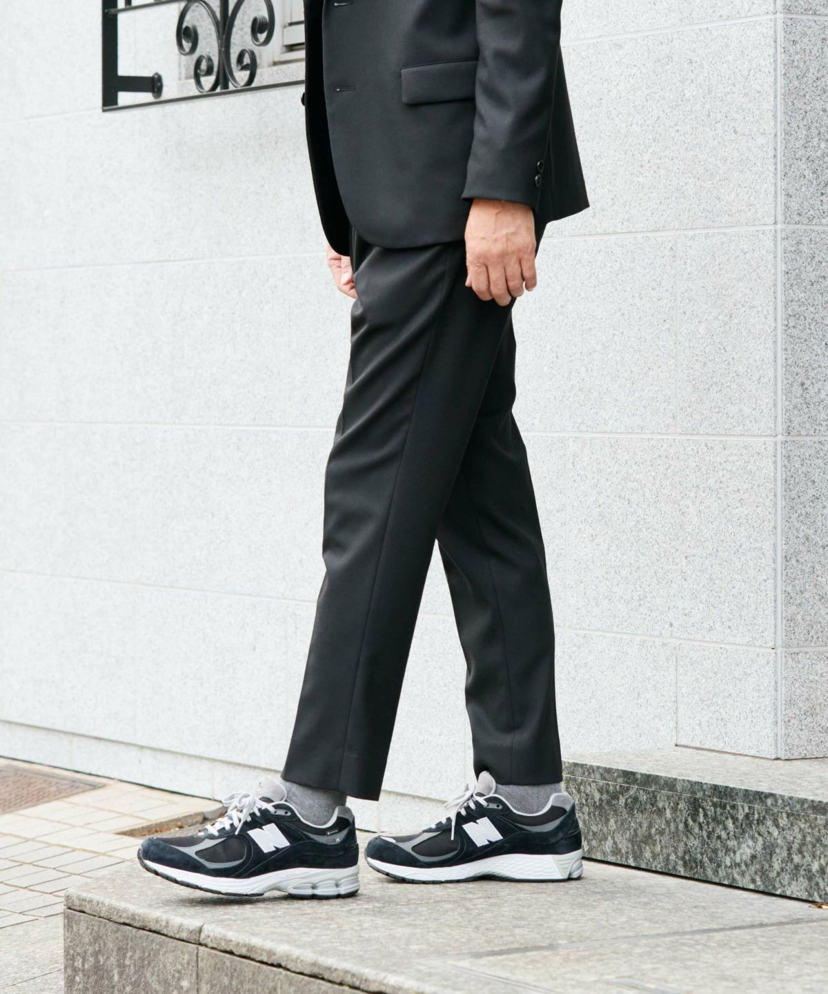 TRサージ ワンタック テーパードスラックス FOR TJ 【FLAT】