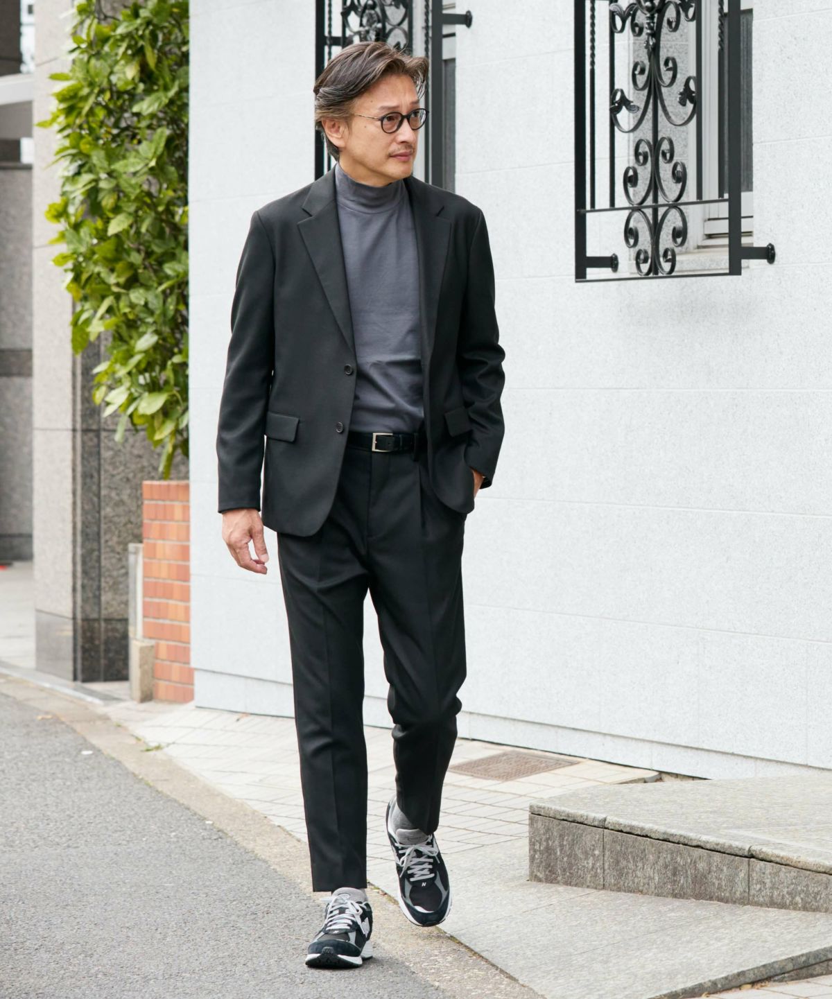 TRサージ ワンタック テーパードスラックス FOR TJ 【FLAT】