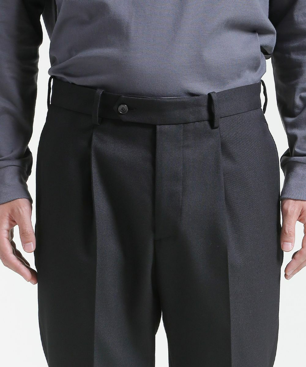 TRサージ ワンタック テーパードスラックス FOR NCJ【FLAT】