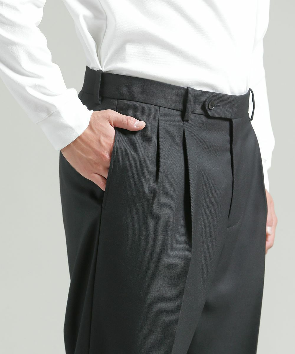 TRサージ ツータック テーパードスラックス FOR NCJ【PLAY】