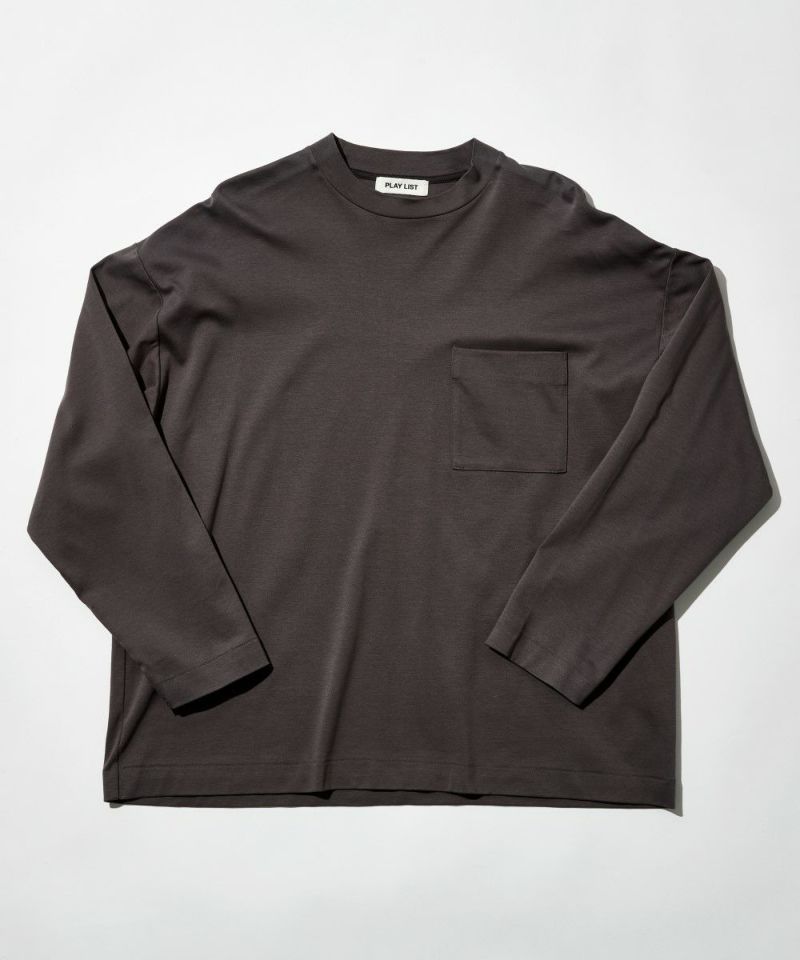 ドレスロングスリーブＴシャツ【SLACK】