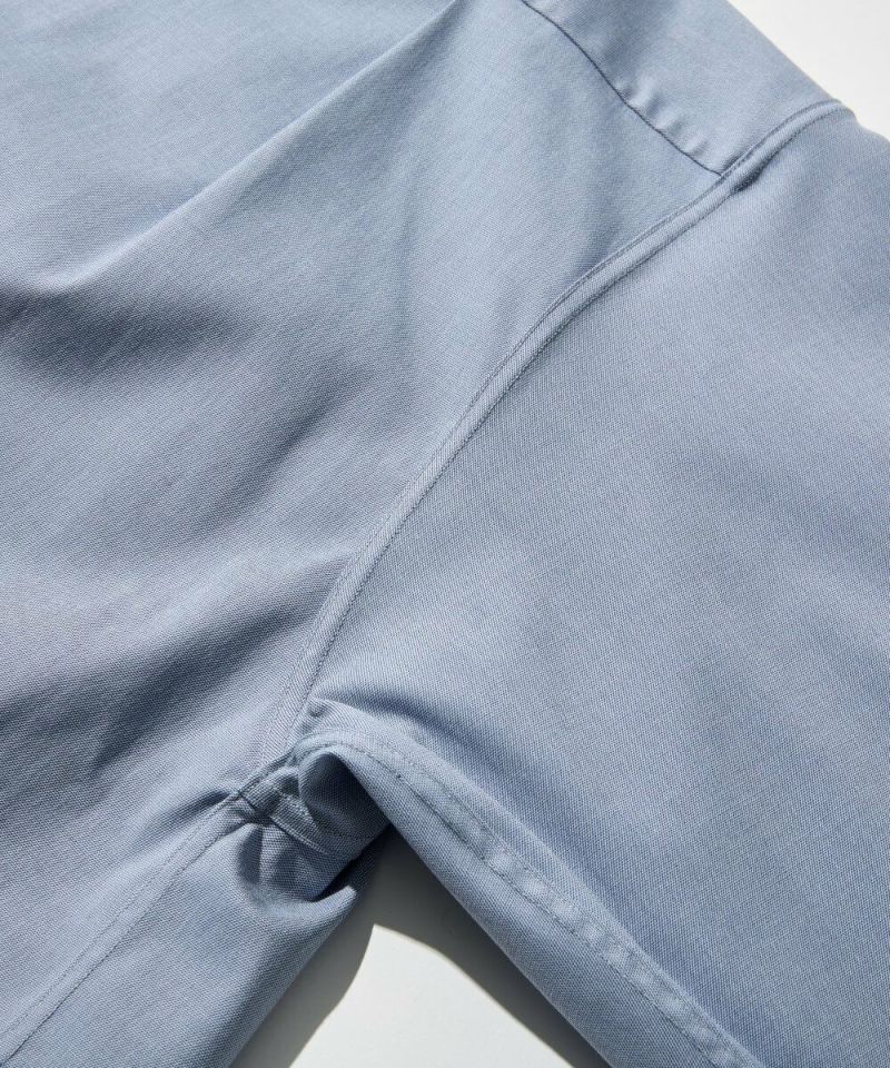 ノーカラー オックスフォードシャツ【FLAT】