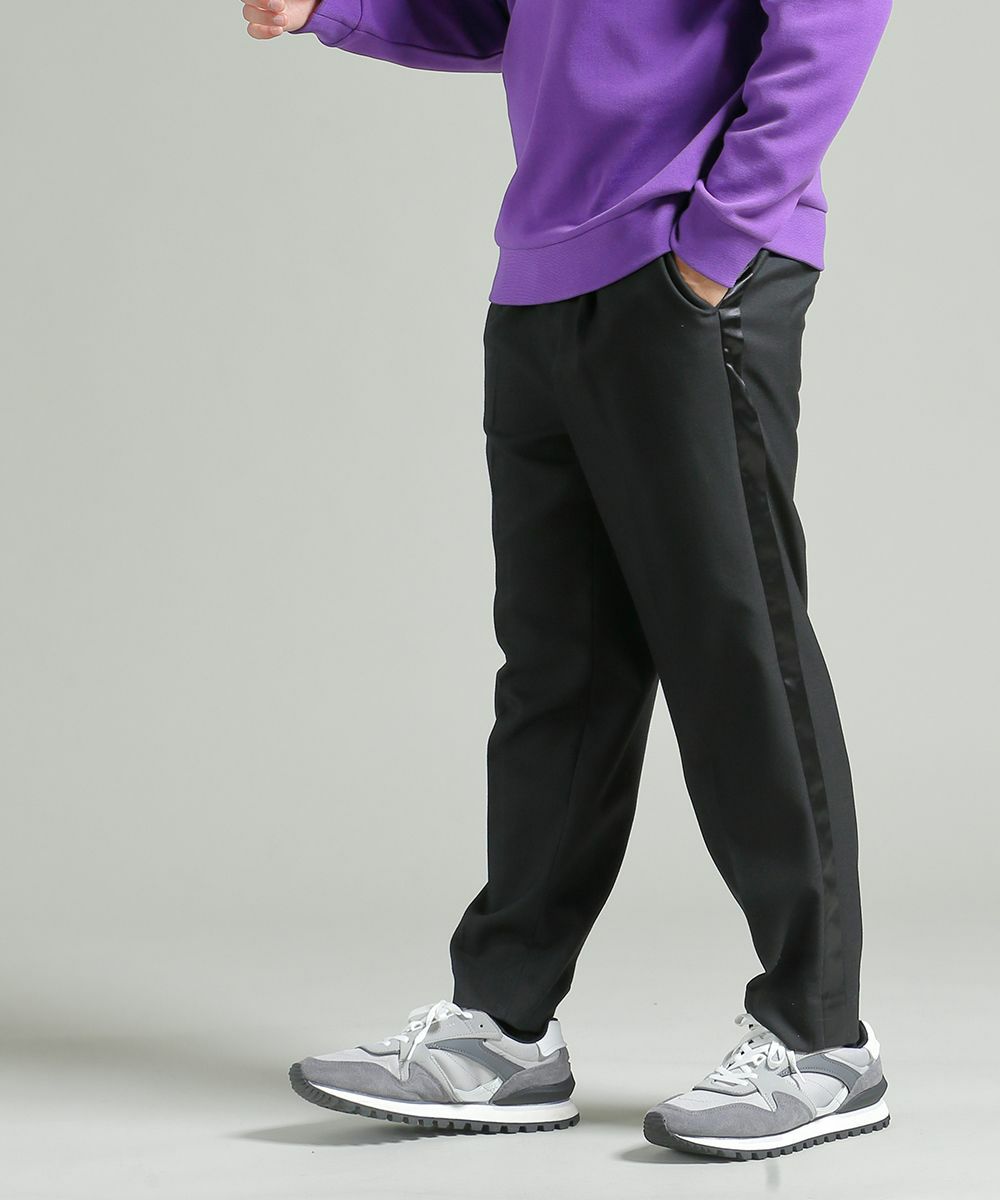 TRサージ ワンタック サイドラインスラックス【PLAY】