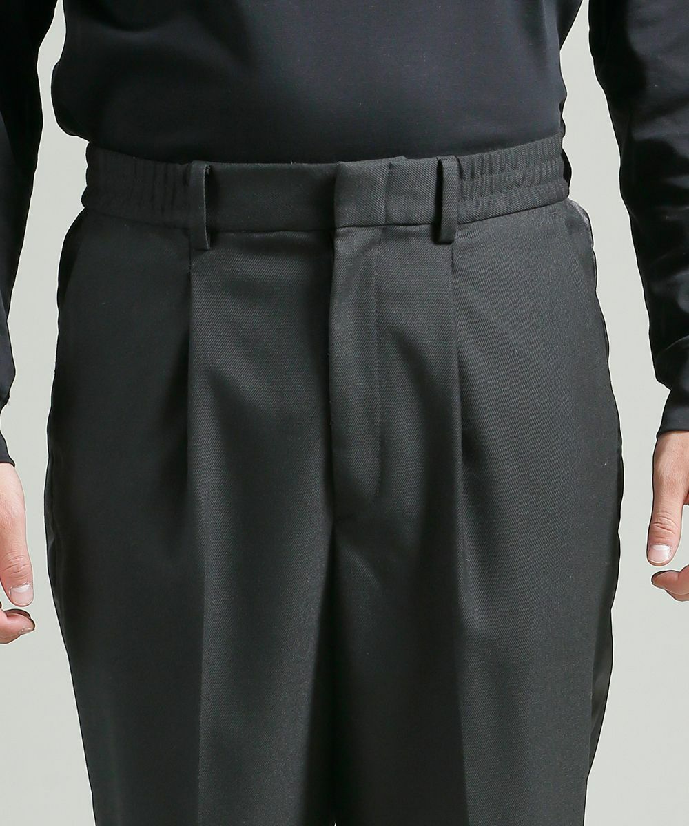 TRサージ ワンタック サイドラインスラックス【PLAY】