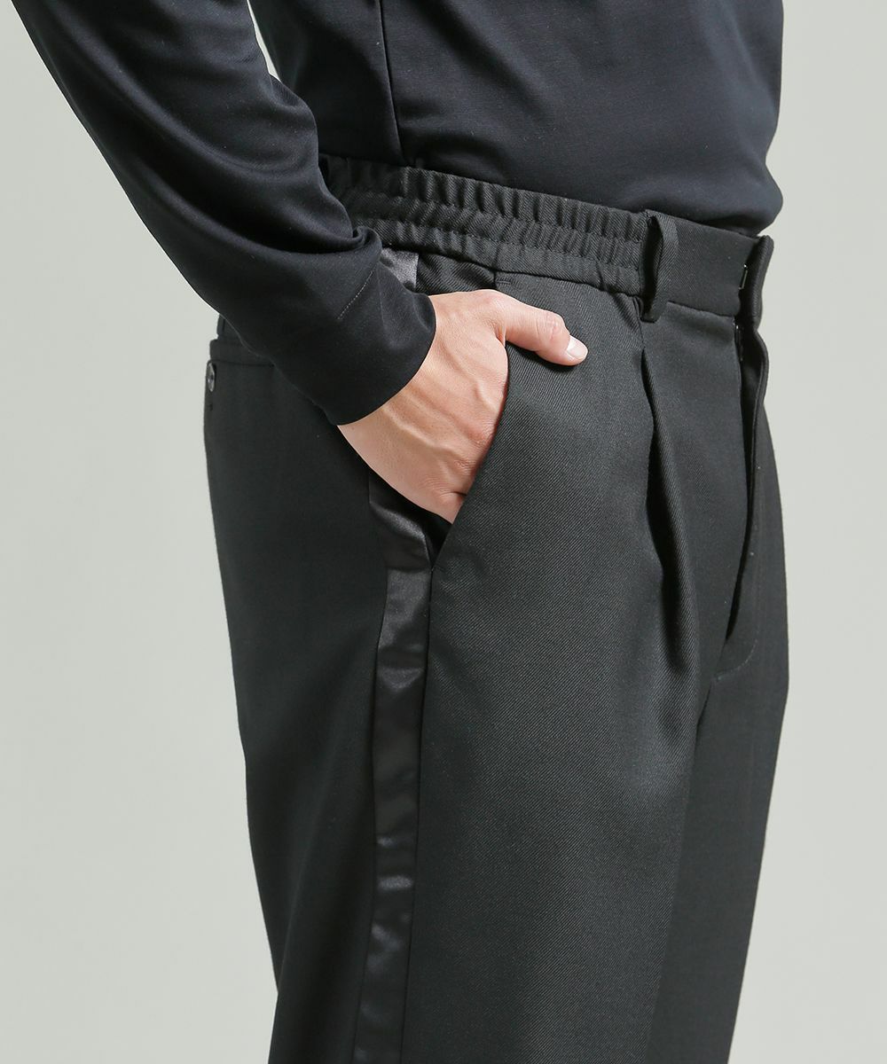 TRサージ ワンタック サイドラインスラックス【PLAY】