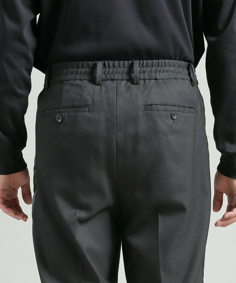 TRサージ ワンタック サイドラインスラックス【PLAY】