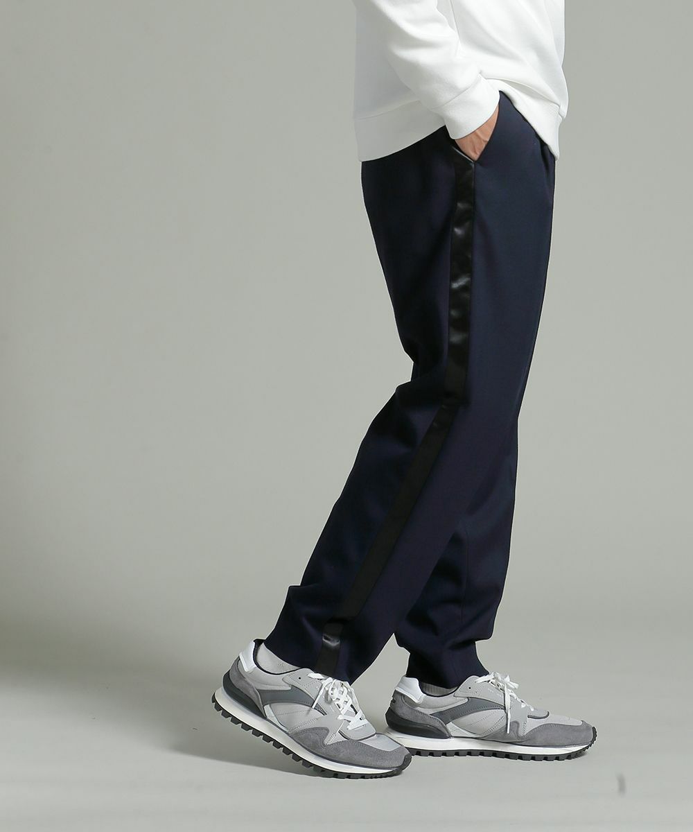 TRサージ ワンタック サイドラインスラックス【PLAY】