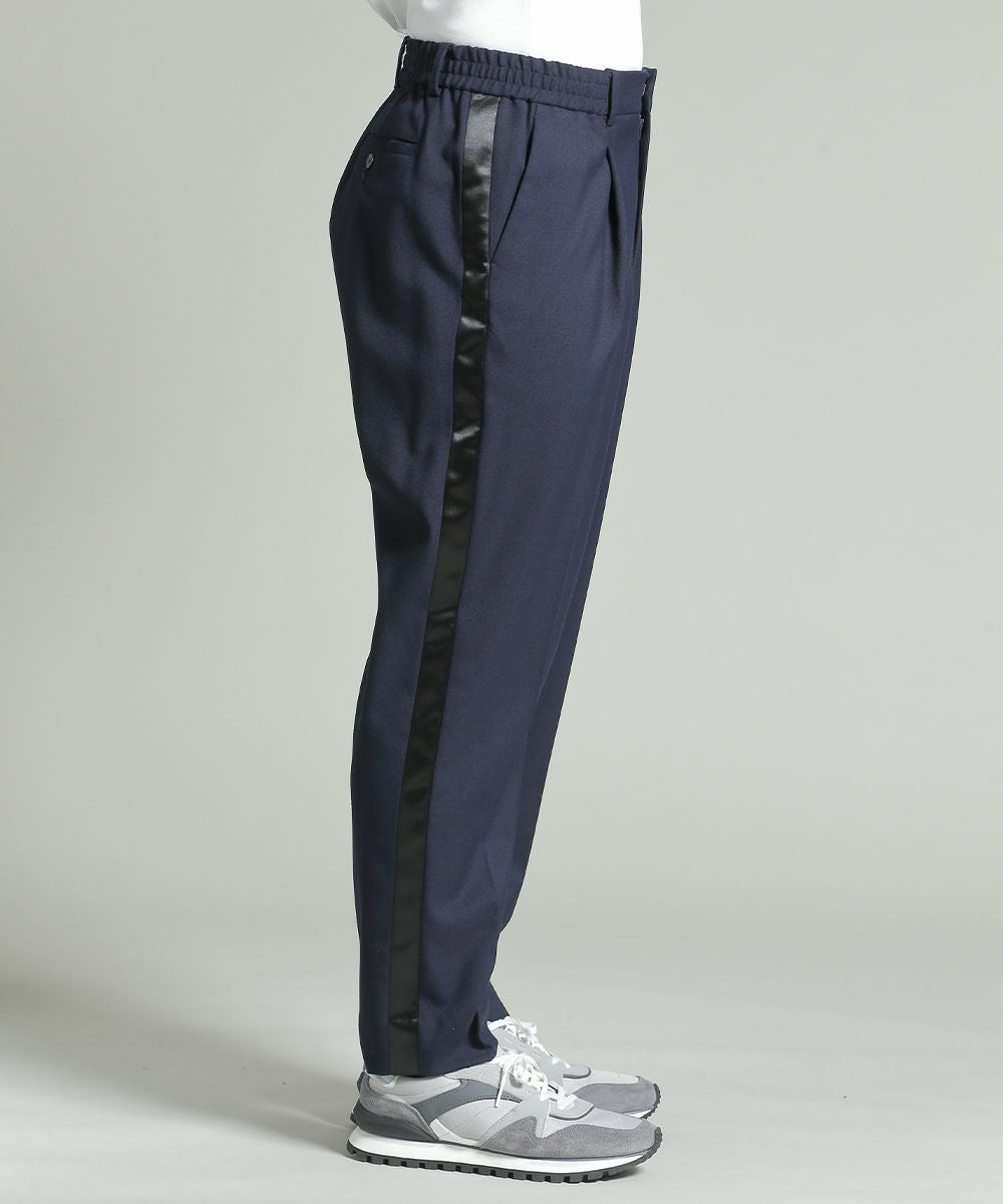 TRサージ ワンタック サイドラインスラックス【PLAY】