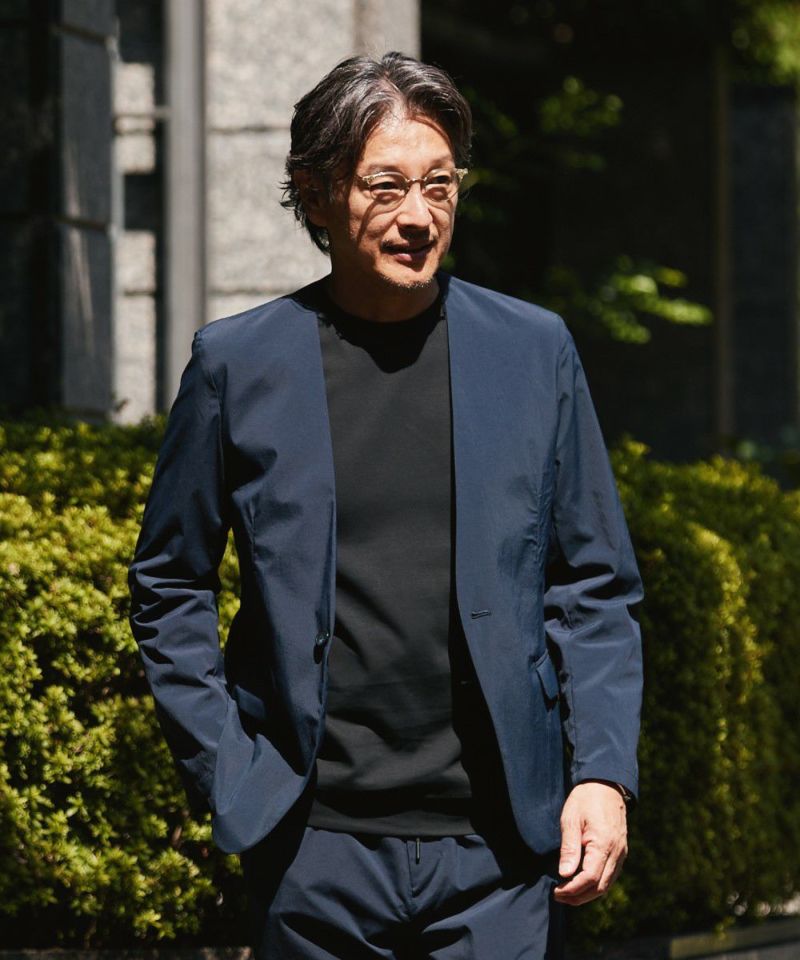 クリアコットン・リブロングスリーブTシャツ【FLAT】