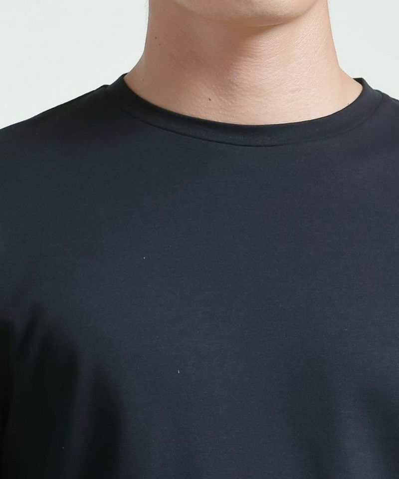 クリアコットン・リブロングスリーブTシャツ【FLAT】