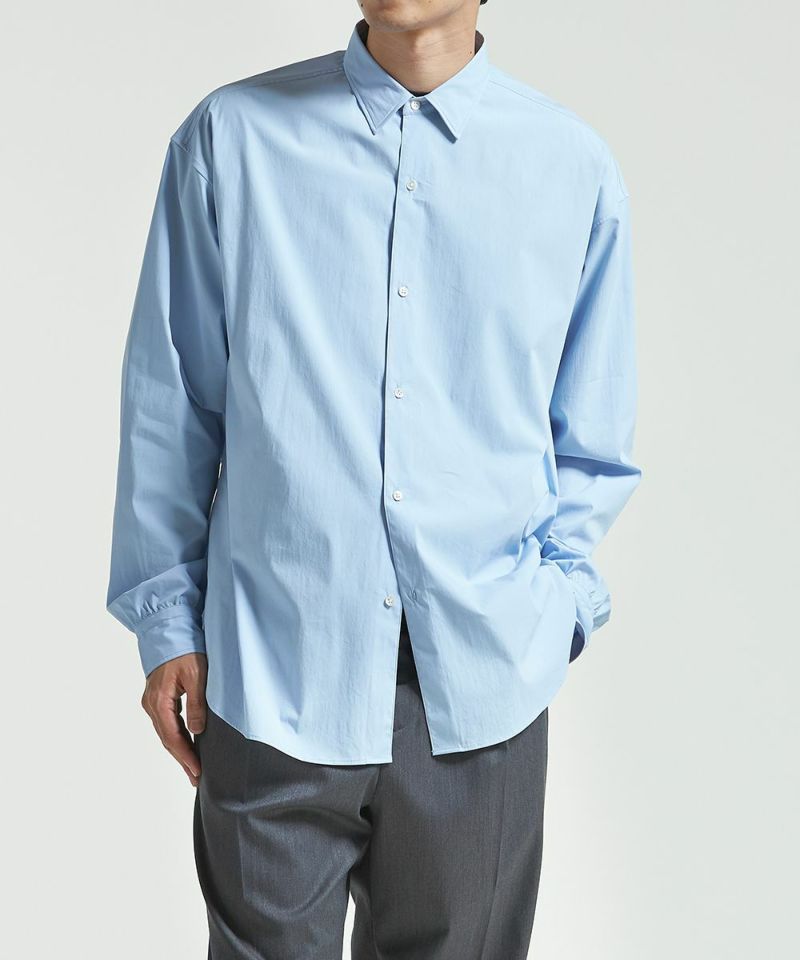 N/C レギュラーカラーシャツ【SLACK】