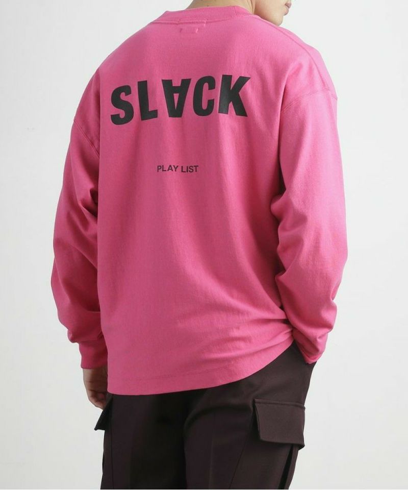 モックネックアウターTシャツ【SLACK】