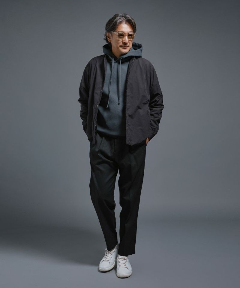 クリエイティブ・ニットパーカー【FLAT】